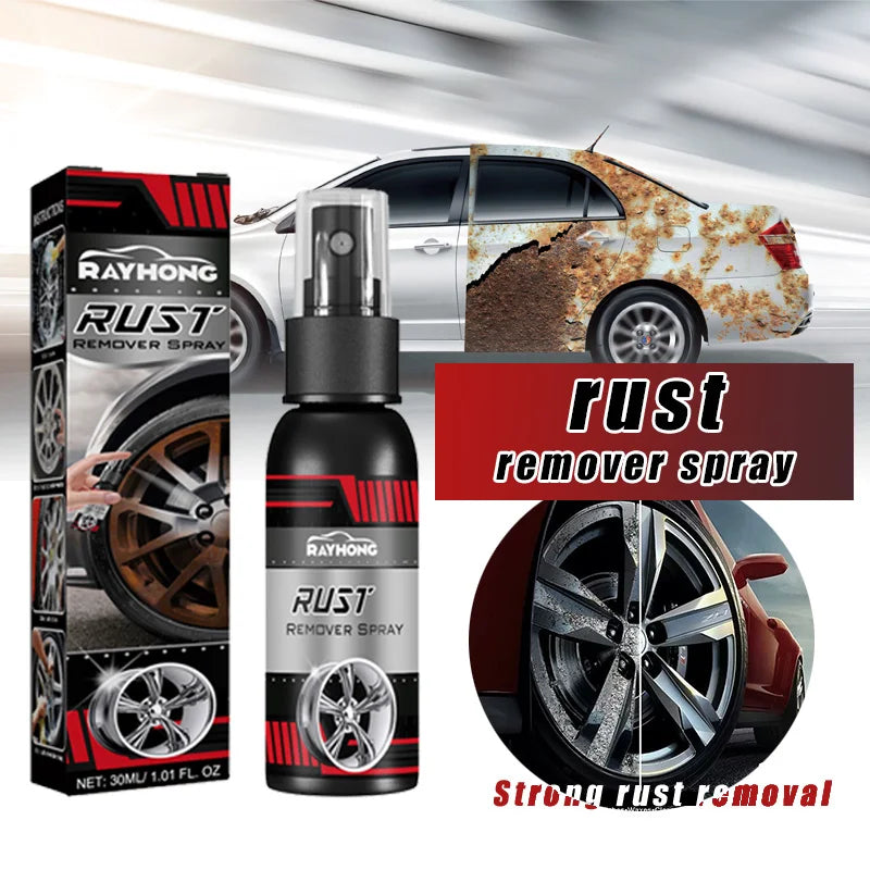 100ML Multi Purpose Rust Spray Remover Spray Car Maintenance Iron Powder Clean Anti-rust Lubricant Metal Surface ChromePaint