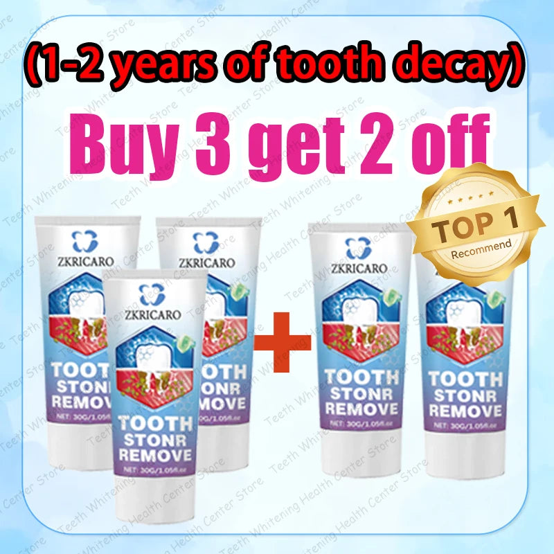 Contains probiotics to repair tooth decay and clean teeth