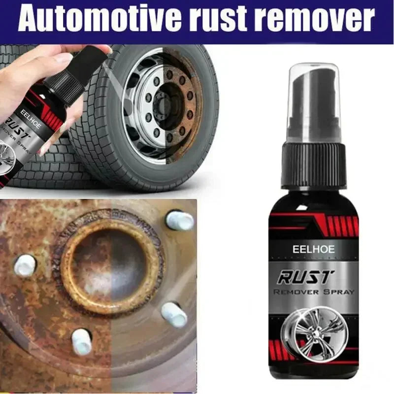 100ML Multi Purpose Rust Spray Remover Spray Car Maintenance Iron Powder Clean Anti-rust Lubricant Metal Surface ChromePaint