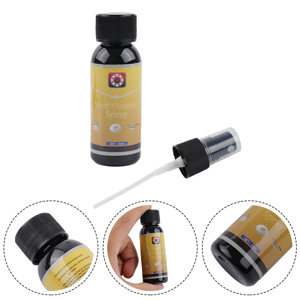 Multi Purpose Rust Remover Spray Home Rust Remover Kitchen Anti-rust Lubricant 30ml Paint Care Tool