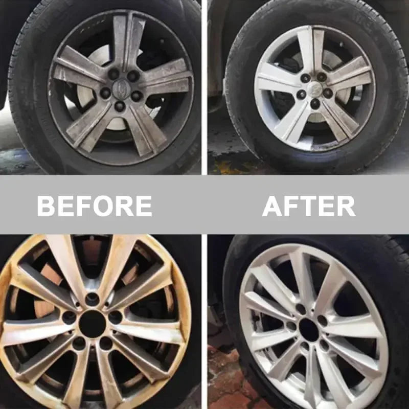 100ML Multi Purpose Rust Spray Remover Spray Car Maintenance Iron Powder Clean Anti-rust Lubricant Metal Surface ChromePaint