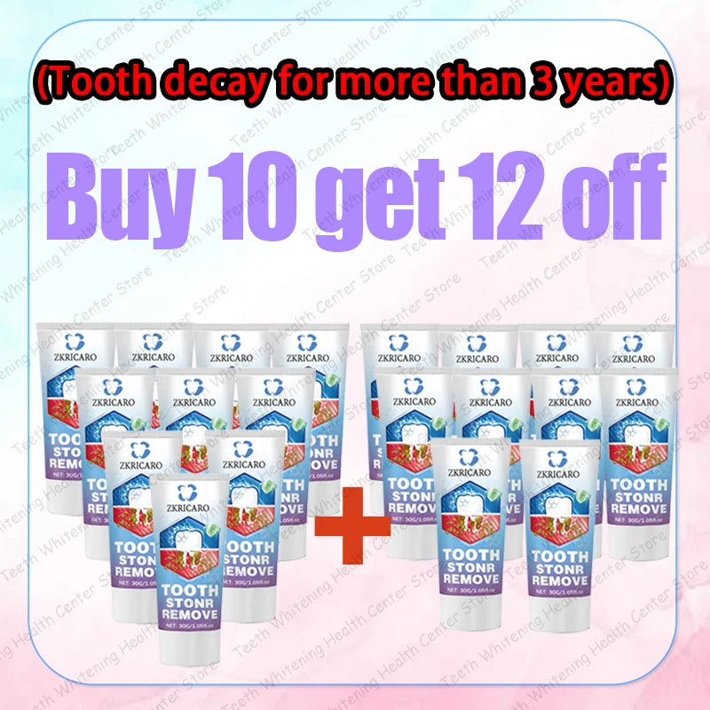 Contains probiotics to repair tooth decay and clean teeth