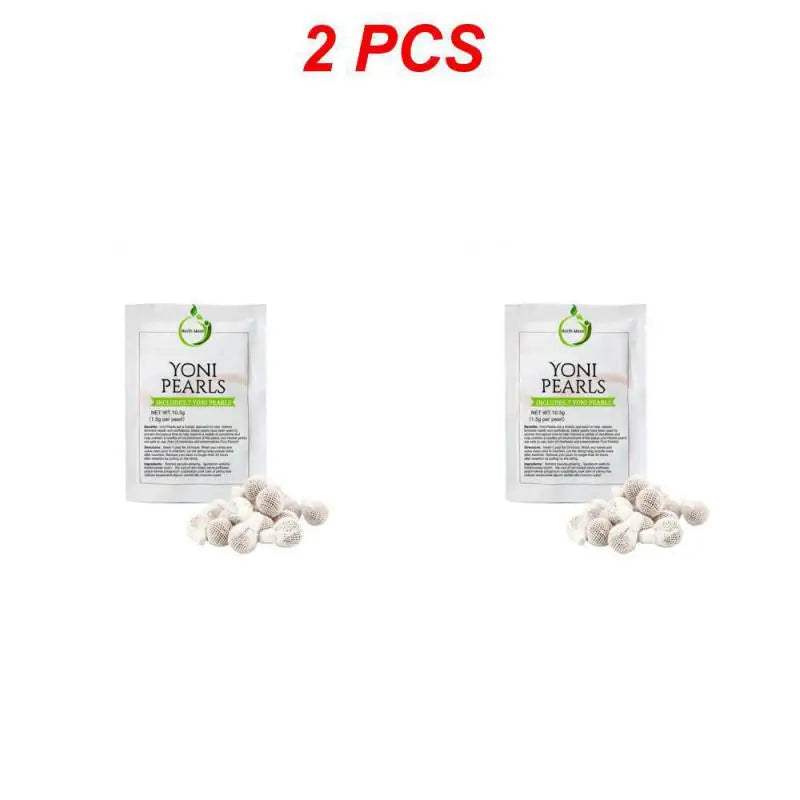 1/2PCS pack Natural Female Slimming Detoxing Yoni Pearls Fat Burning Promotes Blood Circulation Body Care Weight Loss Beads