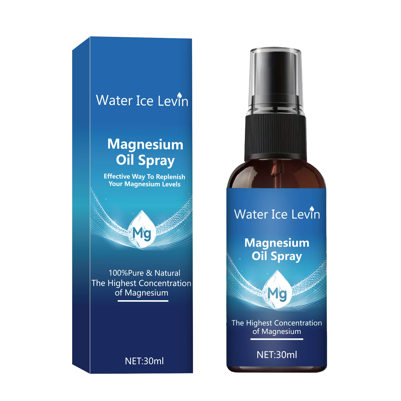 Magnesium Oil Spray face and body skin care essential oil moisturizing massage essential oil