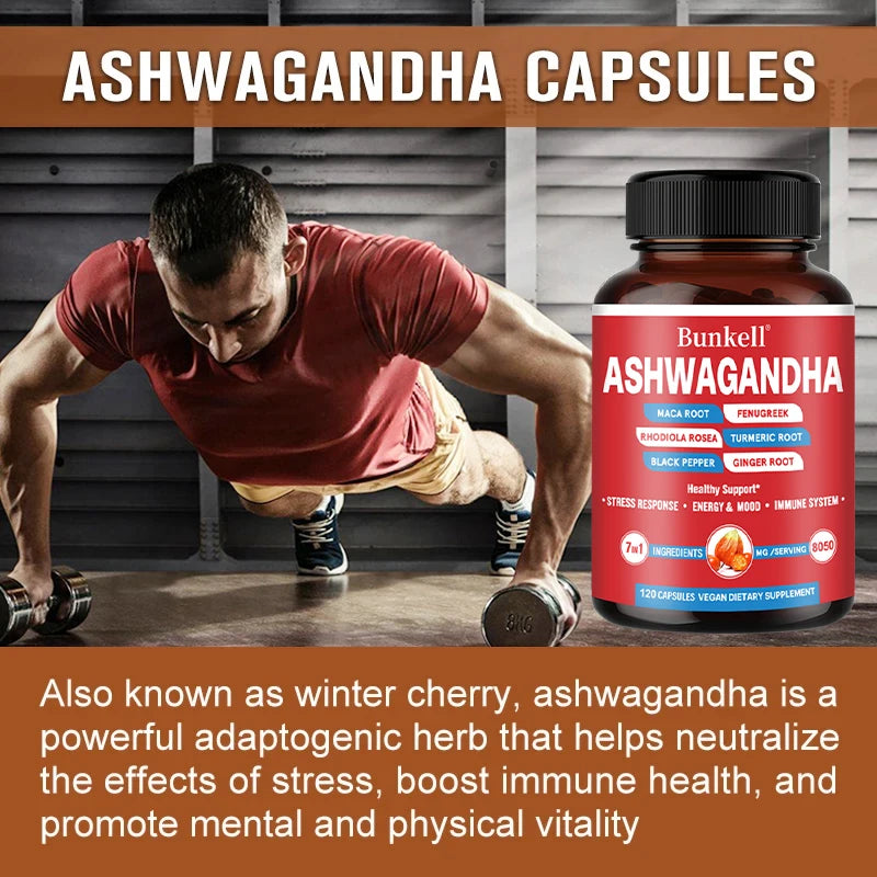 Men's Energy Supplement, Stamina & Vitality Supplement | Increase Muscle, Strength & Power
