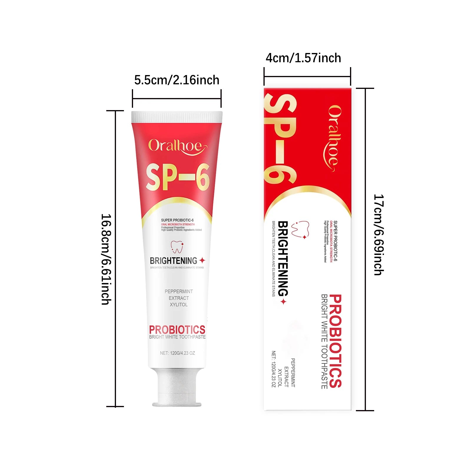 Sp 6 Probiotic Toothpaste Dental Stone Removal Improve Tooth Yellow Remove Stains Prevent Periodontitis Teeth Whitening Products