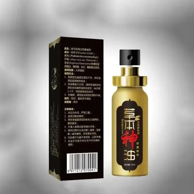 Male Sex Delay Spray Prevent Prematur Ejaculation Lasting Prolong Products External Penis Growth Enlargement Fast Erection Serum