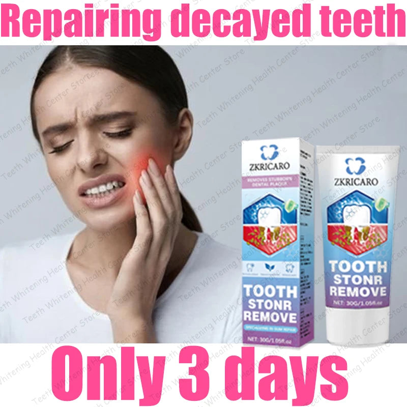 Contains probiotics to repair tooth decay and clean teeth